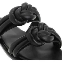 by malene birger sandales, knotta sandals en noir - pour dames