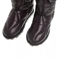 miu miu bottes & bottines, boots nylon en noir - pour dames