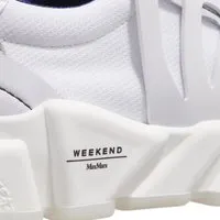 weekend max mara sneakers, faggio en blanc - pour dames