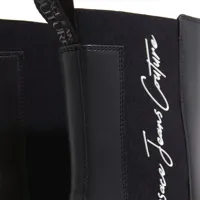 versace jeans couture bottes & bottines, fondo drew en noir - pour dames
