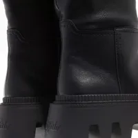 buffalo bottes & bottines, flora boot en noir - pour dames