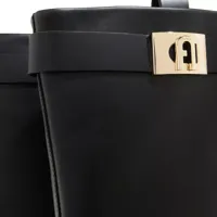 furla bottes & bottines, furla college high boot t.35 en noir - pour dames