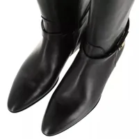furla bottes & bottines, furla grace high boot t. 35 en noir - pour dames
