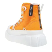 inuikii sneakers, matilda canvas high 23 en orange - pour dames