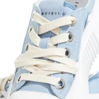inuikii sneakers, matilda canvas low 23 en bleu - pour dames
