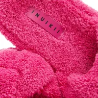 inuikii slippers & mules, teddy braided en rose pâle - pour dames