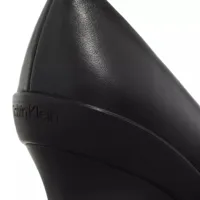 calvin klein escarpins & talons, heel pump 90 leather en noir - pour dames
