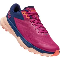 hoka zinal chaussures pour femme en festival fuchsia/bellwether blue taille 42 2/3 | trail