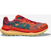hoka tecton x 2 chaussures pour homme en cherrie jubilee/flame taille 40 2/3 | trail