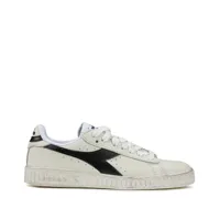 baskets cuir game l low waxed