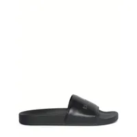 sandales en cuir embelli pool 10 mm