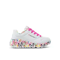 skechers sneakers lovely luv 314976l/wmlt blanc