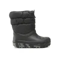 crocs bottes de neige classic neo puff boot k 207684 noir