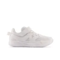 new balance enfant 570v3 bungee lace with top strap en blanc, mesh, taille 39
