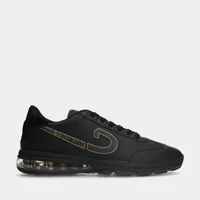 cruyff flash runner black/gold heren sneakers (maat 45)