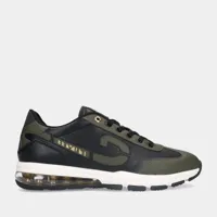 cruyff flash runner 559 olive green/black heren sneakers (maat 40)