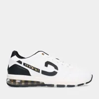 cruyff flash runner 159 white/black heren sneakers (maat 41)