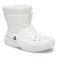 crocs classic lined neo puff unisex boots blanc eu 36-37 homme
