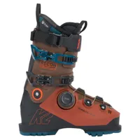 k2 recon 130 boa alpine ski boots orange 24.5