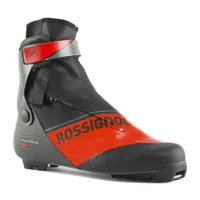 rossignol x-ium carbon premium skate nordic ski boots orange 38.0