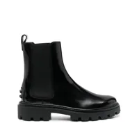 tod's- chelsea leather ankle boots