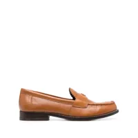 tory burch- perry leather loafers