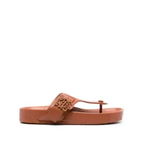 loewe paula's ibiza- logo leather sandals