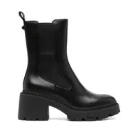 ash- nico stud leather chelsea boots
