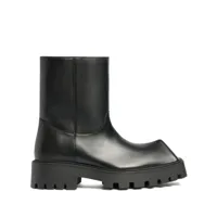 balenciaga- rhino leather boots