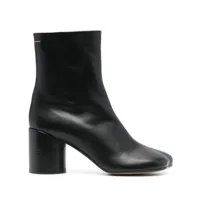 mm6 maison margiela- leather ankle boots