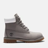 6-inch boot timberland premium junior en gris gris enfant, taille 38
