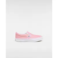 vans chaussures classic slip-on glitter junior (4-8 ans) (glitter pink) enfant rose, taille 31.5