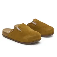 vans chaussures en tissu éponge harbor mule vr3 (terry cloth golden brown) unisex marron, taille 36