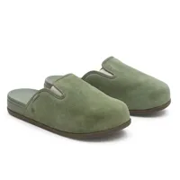 vans chaussures en tissu éponge harbor mule vr3 (terry cloth olivine) unisex vert, taille 36.5