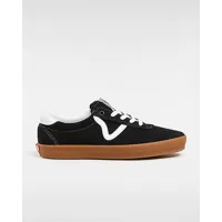 vans chaussures sport low (black/gum) unisex noir, taille 47