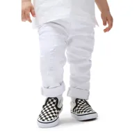 vans chaussures enfant checkerboard slip-on (1-4 ans) (blk&whtchckerboard/wht) toddler noir, taille 19