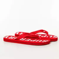 tong superdry code essential flip flop homme rouge