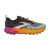 chaussures de course brooks cascadia 17 gris orange aw23, taille 42,5 - eur