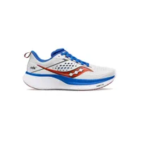 sneakers saucony ride 17 blanc bleu ss24, taille 42,5 - eur
