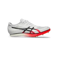 baskets asics metaspeed md blanc rouge ss24, taille 42 - eur