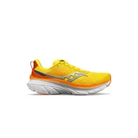 baskets saucony guide 17 jaune rouge ss24, taille 42 - eur