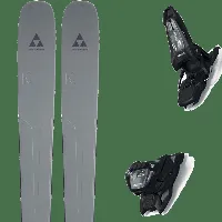 pack ski all mountain - polyvalent fischer ranger 90 + marker griffon 13 id black homme gris taille 170 2023