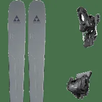 pack ski all mountain fischer ranger 90 24 + fixations homme gris taille 170 2024