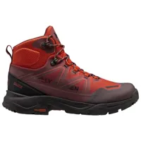 helly hansen - cascade mid ht - chaussures de randonnée taille 10,5, noir/rouge