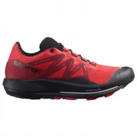 salomon - pulsar trail - chaussures de trail taille 7,5, rouge