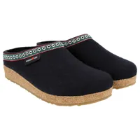 haflinger - grizzly franzl - chaussons taille 45, noir