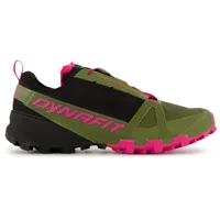 dynafit - women's traverse gtx - chaussures de randonnée taille 4, noir/vert olive