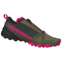 dynafit - women's traverse gtx - chaussures de randonnée taille 5, noir/vert olive