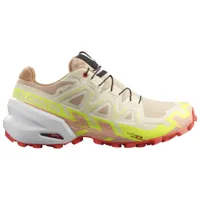 salomon - women's speedcross 6 gore-tex - chaussures de trail taille 4, beige