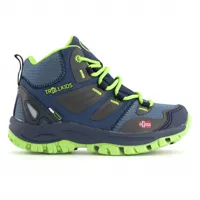 trollkids - kid's rondane hiker mid - chaussures de randonnée taille 37, bleu